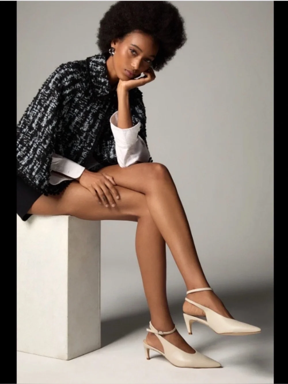 Anthropologie Ankle-Wrap Kitten Heels